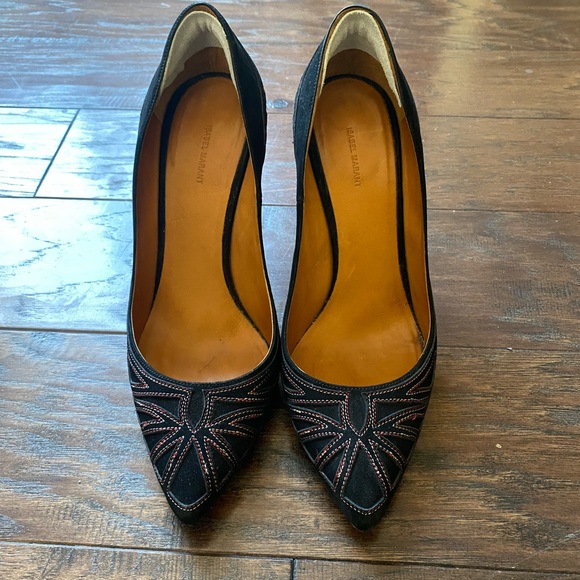 Isabel Marant Suede Heels - Picture 1 of 5